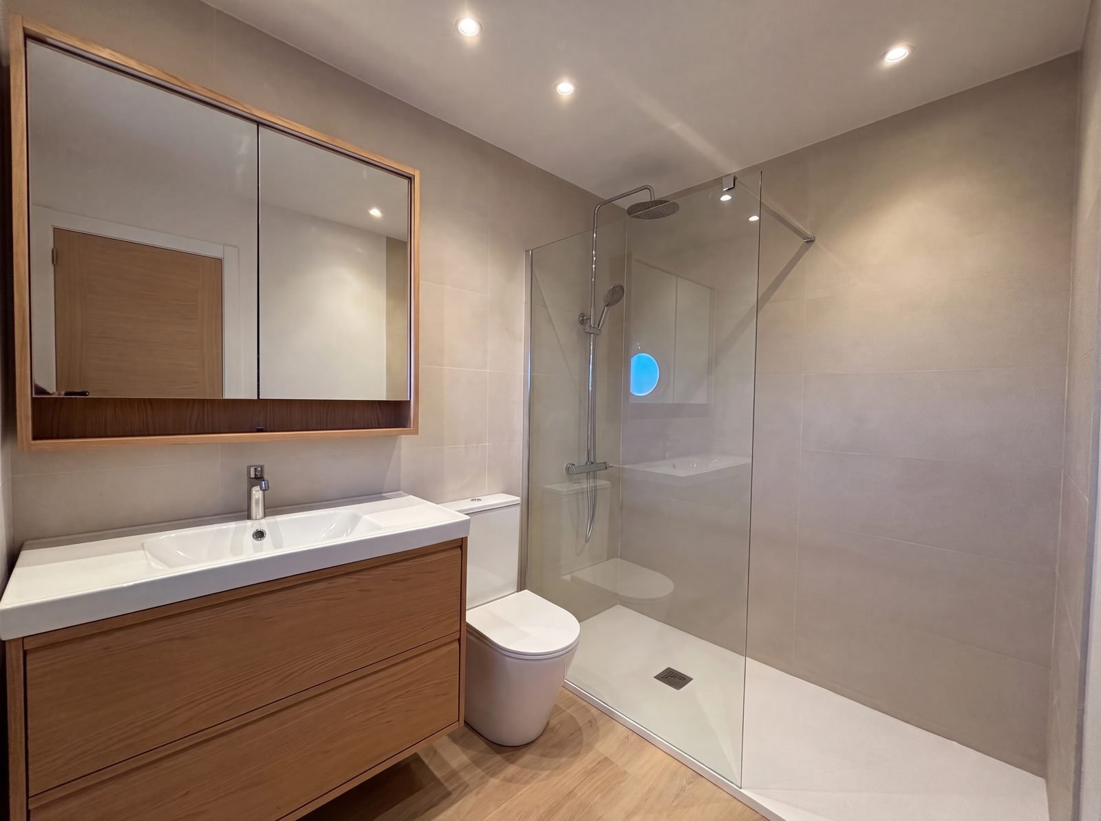 Baño reformado, proyecto Malbujer
