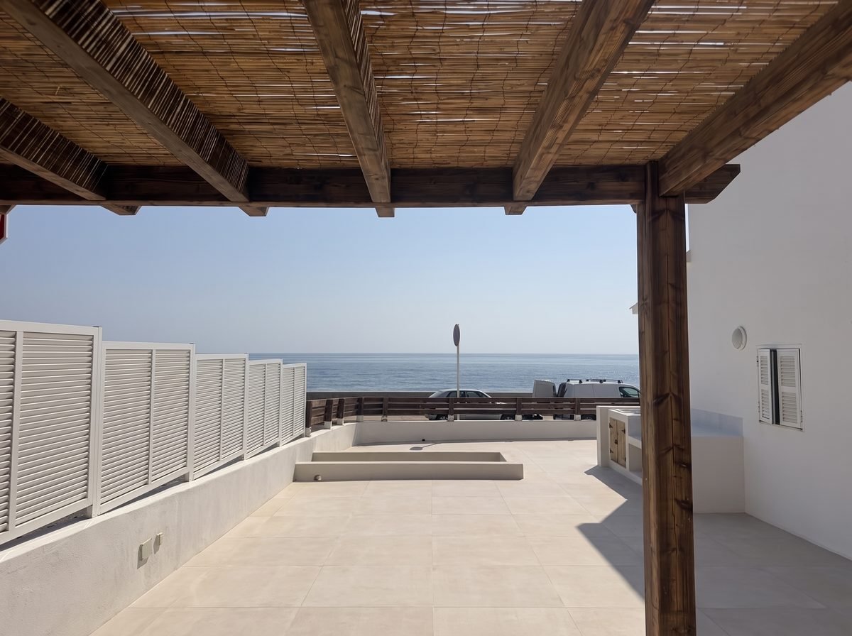 Terrasse de Salgar terminée, vue générale